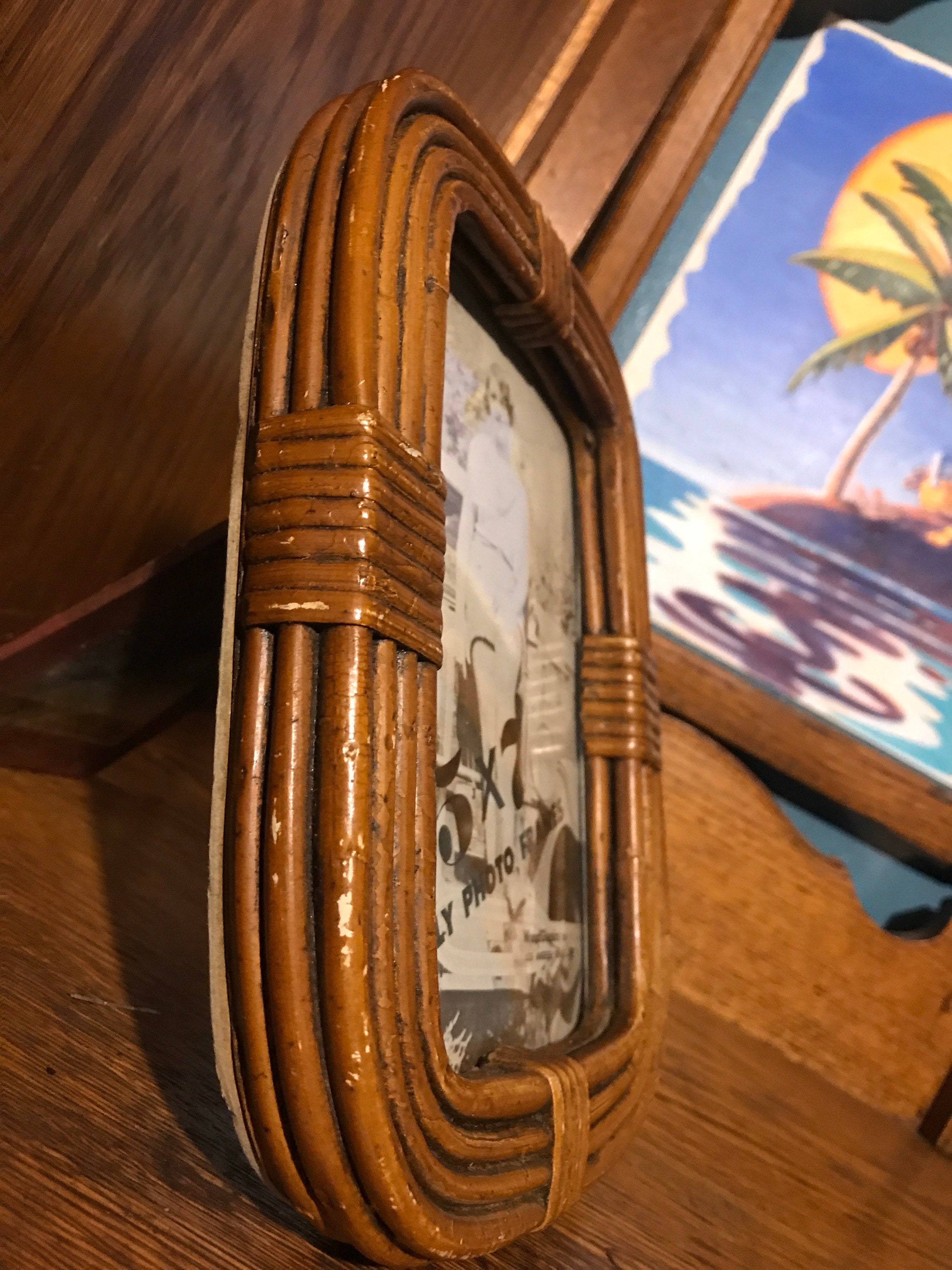 Vintage Bohemian Picture Frame. Vintage Boho Style 5 x 7 Picture Frame