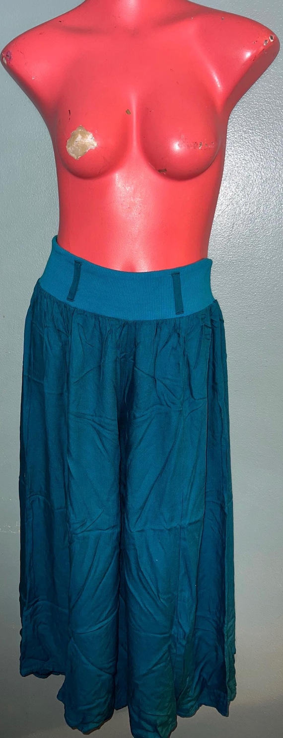 Vintage 1990’s Blue Wide Leg Pants