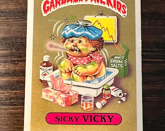 Rare Mint Garbage Pail Kids Card: Marionette Melee #24 - Etsy Rare Mint Garbage Pail Kids Card: Marionette Melee #24 - Etsy