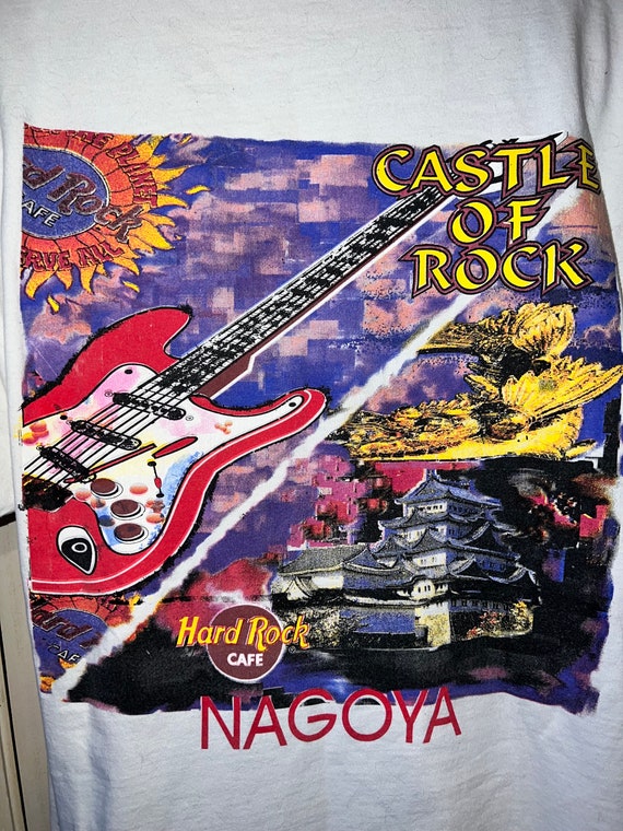 Vintage 90's Hard Rock Cafe Nagoya T-shirt. Hard … - image 1