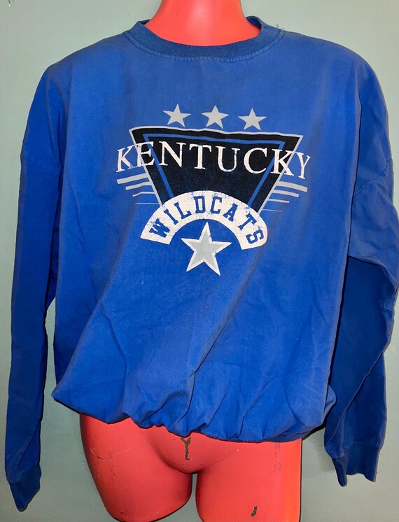 Vintage Thin Kentucky Wildcat Sweatshirt, Size Medium