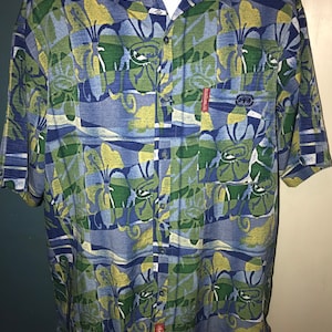 Vintage Ecko Unltd. Hawaiian Shirt Size Extra Large