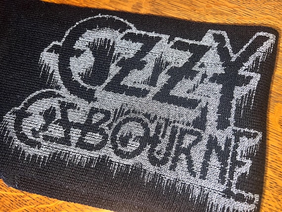 Vintage 1983/84 Ozzy Osbourne World Tour Concert Souvenir Scarf