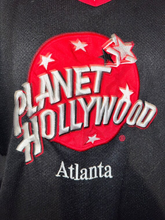 Vintage 90's Planet Hollywood Atlanta Jersey. Pla… - image 2