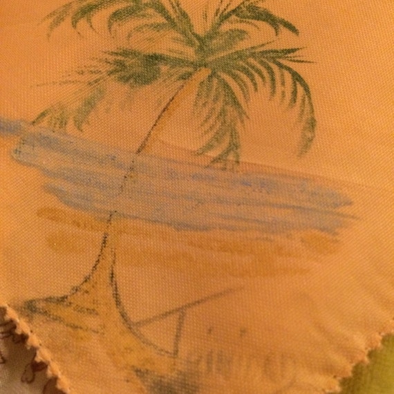 Vintage Trinidad Handkerchief. Hankie. Trinidad H… - image 1