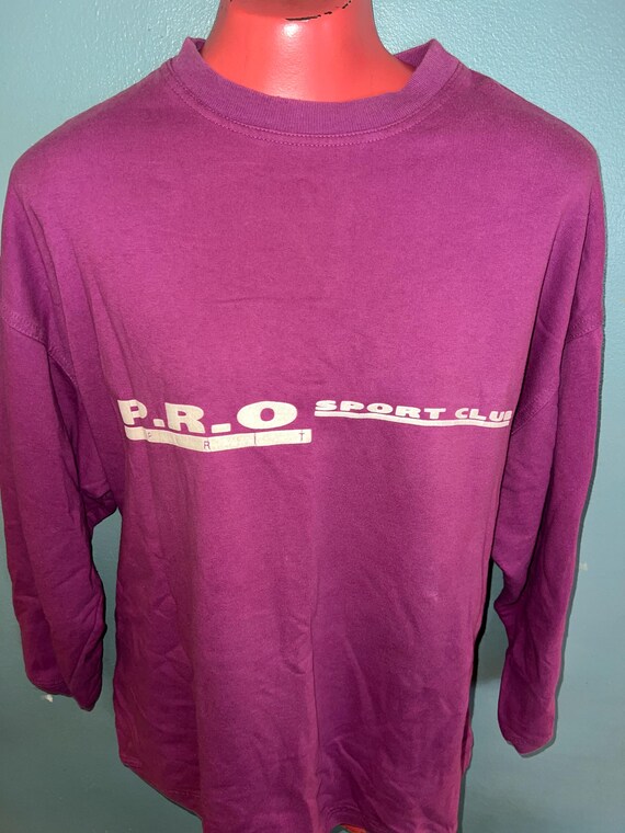 Vintage 90's Purple Pro Spirit Sweatshirt, Size M/L