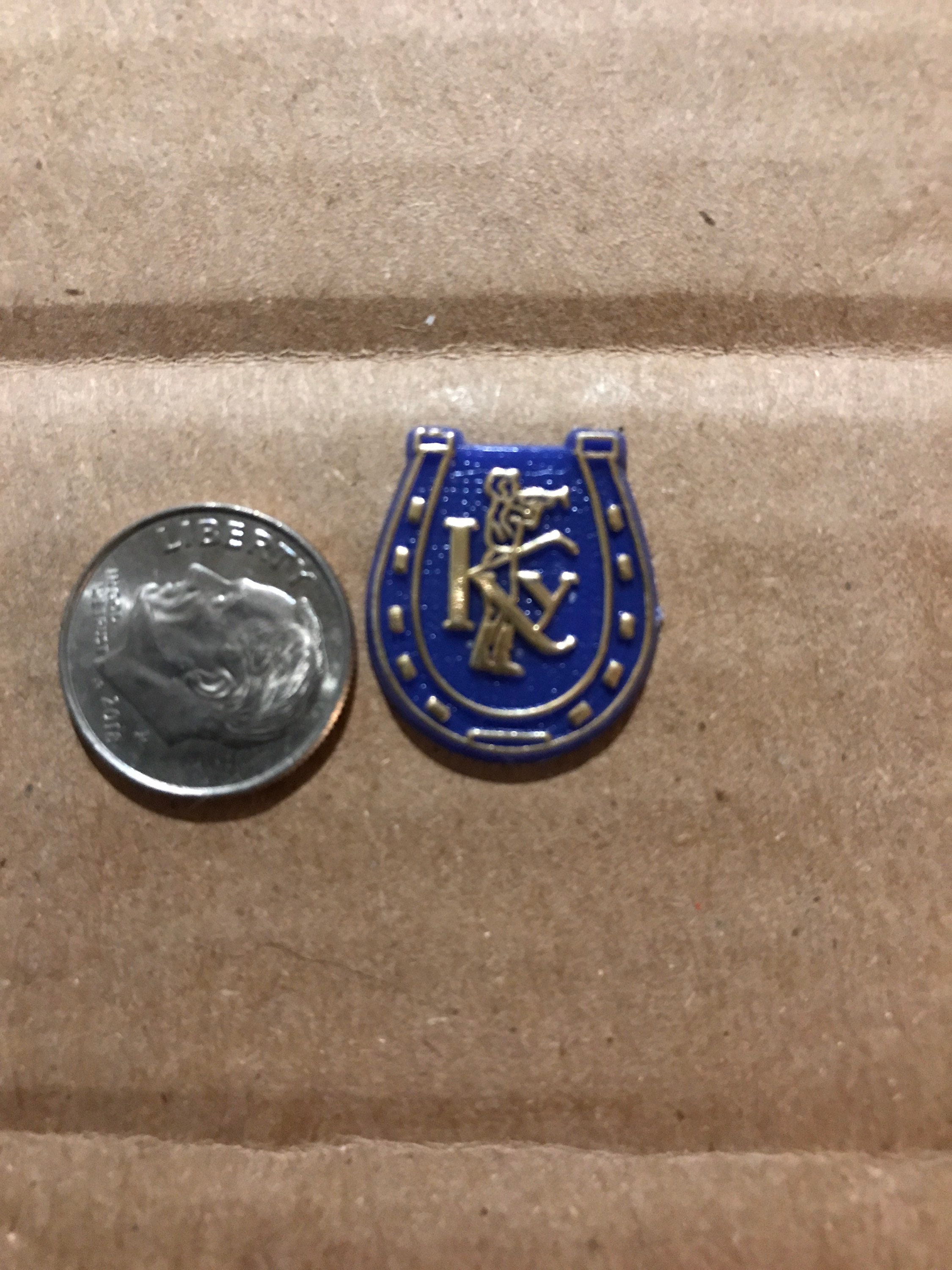 Vintage Kentucky Lapel Pin. Kentucky Pin. Kentucky Souvenir Pin