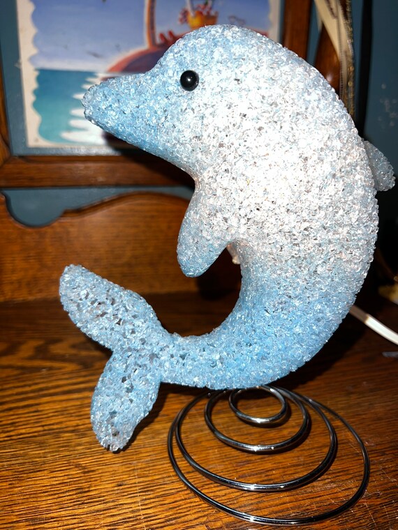Vintage 90's Pop Art Dolphin Spring Light - Etsy Canada