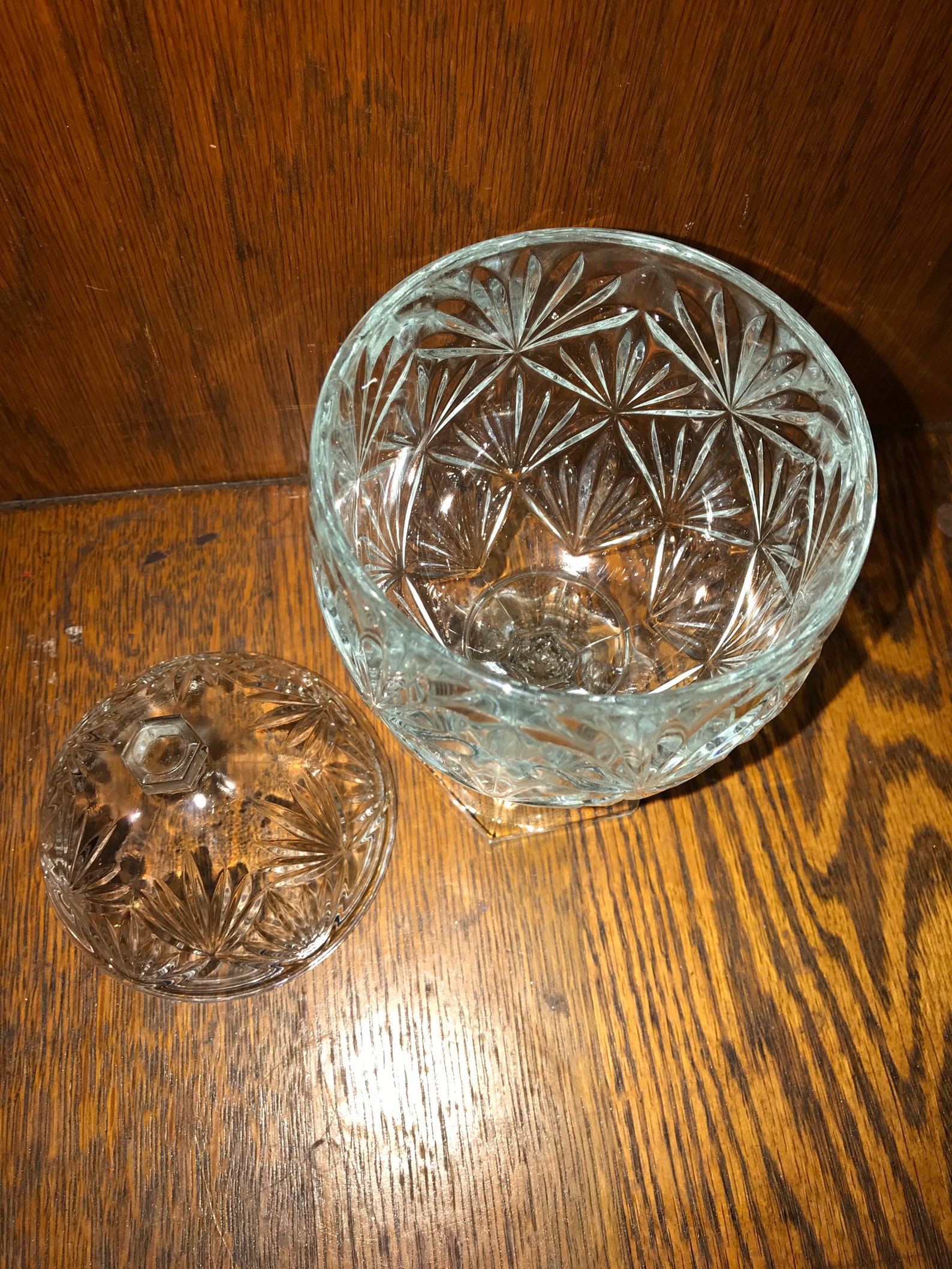 Vintage Cut Glass Egg Dish. Cut Glass Egg Dish With Lid. Glass Etsy