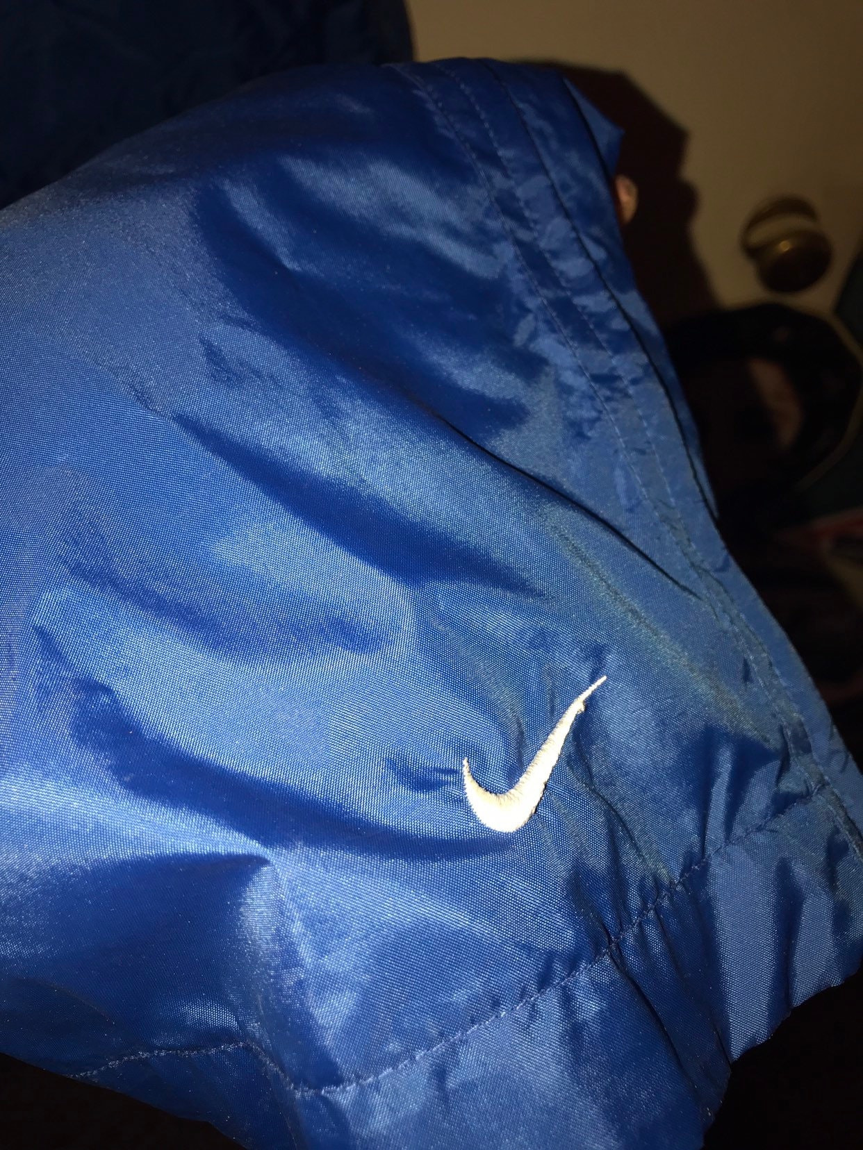 Vintage Nike Windbreaker Pants. Men's Blue Nike Windbreaker Pants. Blue ...
