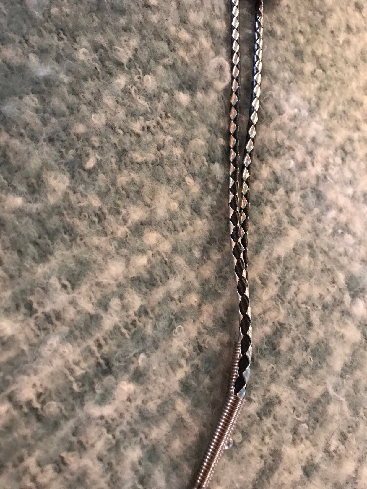 Vintage Boy Scout Bolo Tie. 1973 National Scout Jamboree Bolo Tie