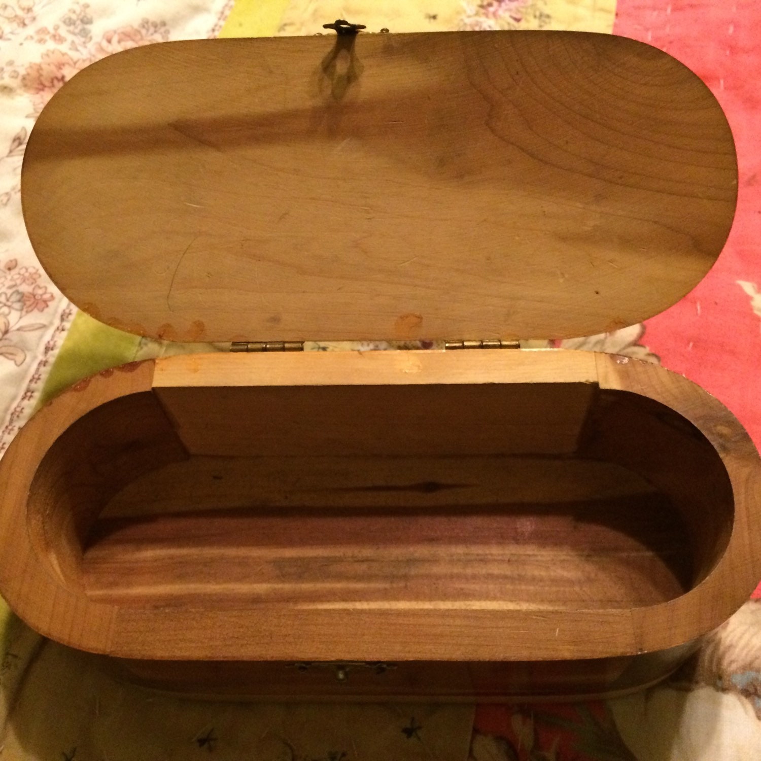 Vintage Cedar Box. Vintage Cedar Box. Wooden Box. North Carolina