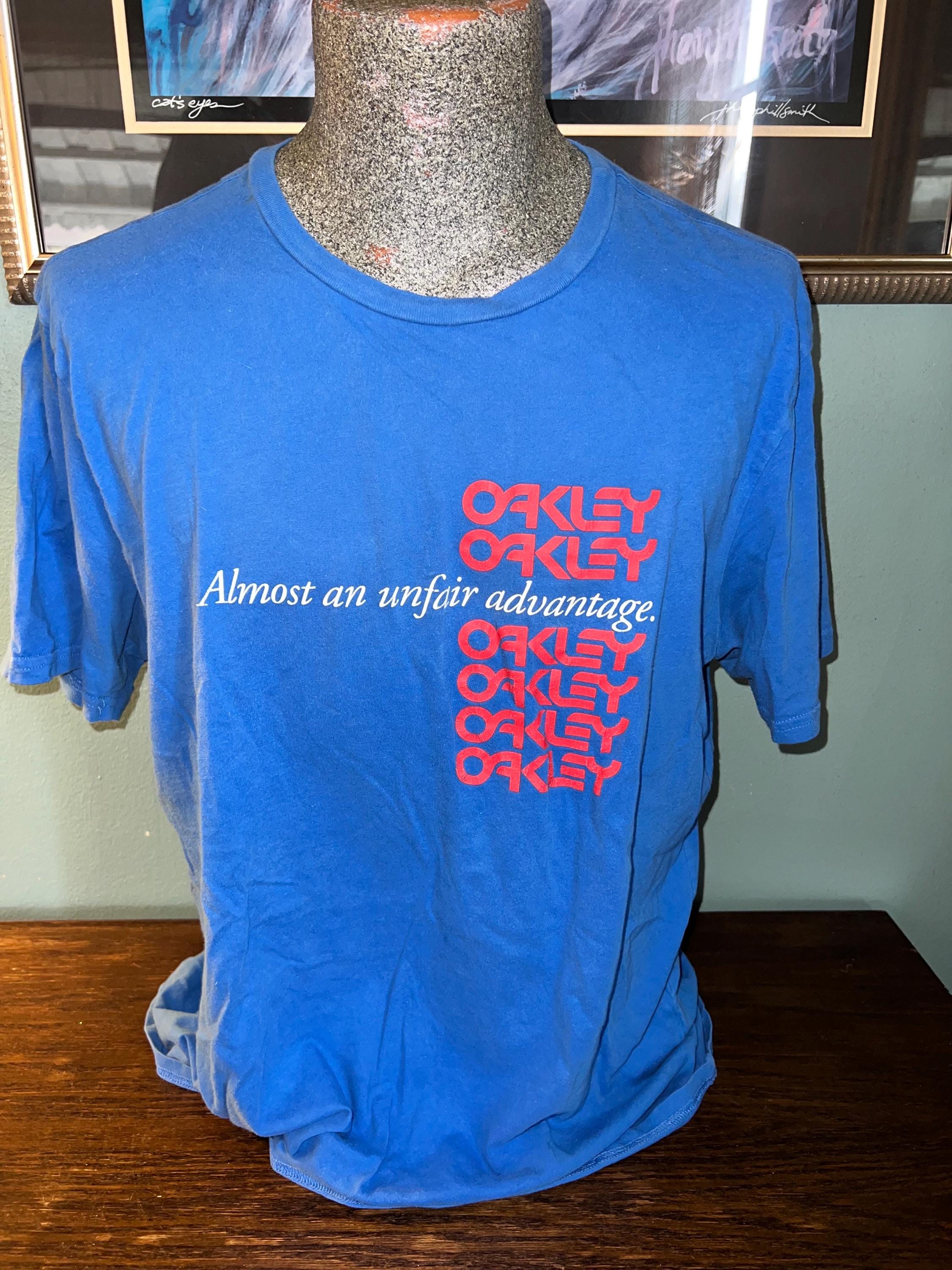 Vintage 2000's Blue Oakley T-shirt, True Vintage, Size XL - Etsy