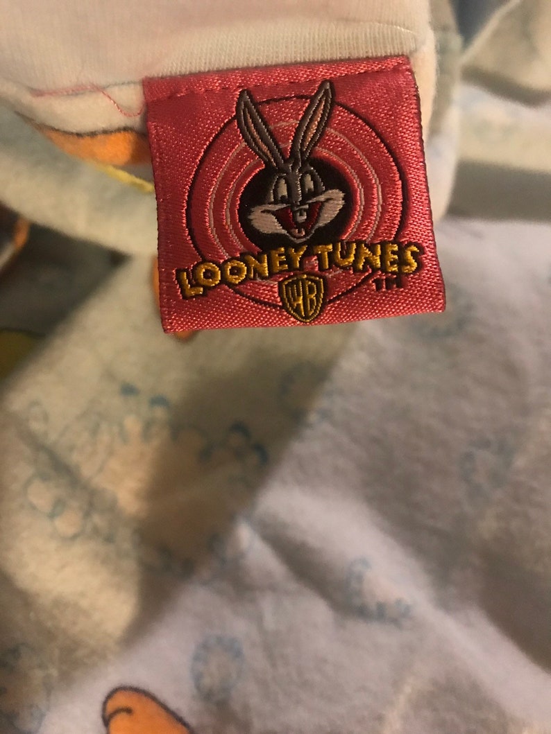 Tweety Bird Looney Tunes Flannel Pajamas 1990/'s Sleepy Tweety Bird Looney Tunes Pajamas Size LargeX-Large Vintage Looney Tunes Pajamas
