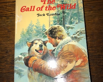 Vintage The Call of The Wild Book By Jack London.