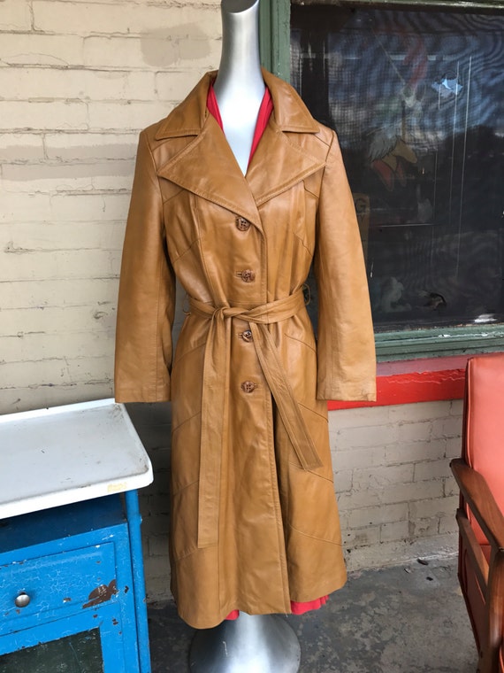 Rawhide shop trench coat