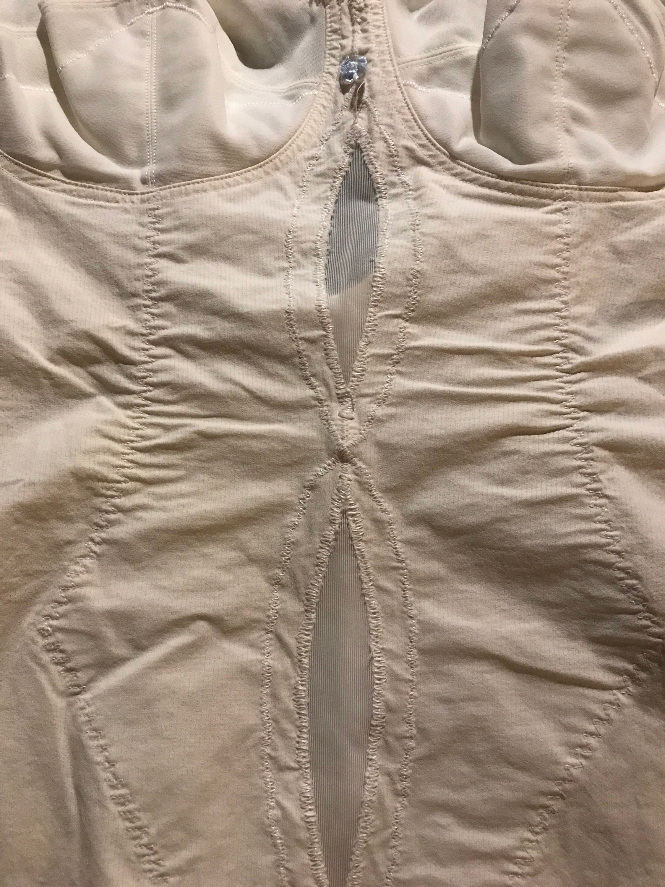 Vintage 1950’s Playtex “I Cant Believe It’s A Girdle” White Bodysuit ...