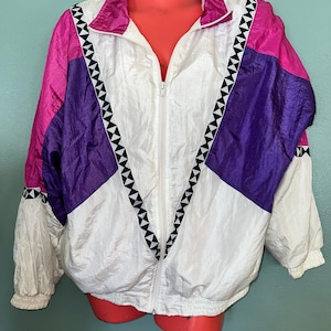 Vintage Windbreaker. Windbreaker Jacket, Size XL