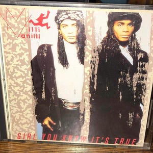 Vintage Milli Vanilli, Girl You Know Its True on CD