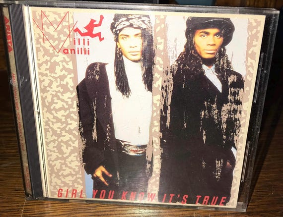 Vintage Milli Vanilli, Girl You Know Its True on CD
