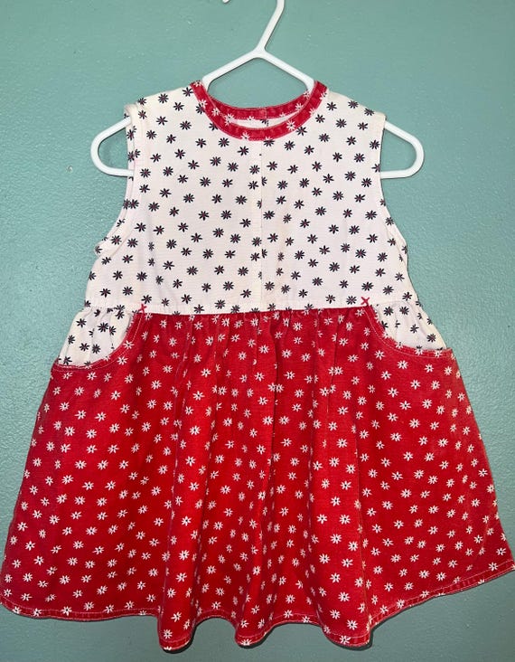 Vintage 1990’s Limited Too Toddler Girls Dress, Size 2T