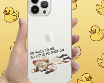Lucifer Morningstar Hazbin Hotel Clear Case for iPhone®