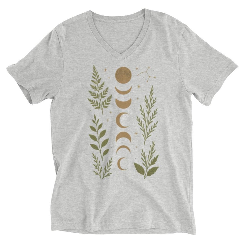 Unisex Short Sleeve V-Neck T-Shirt