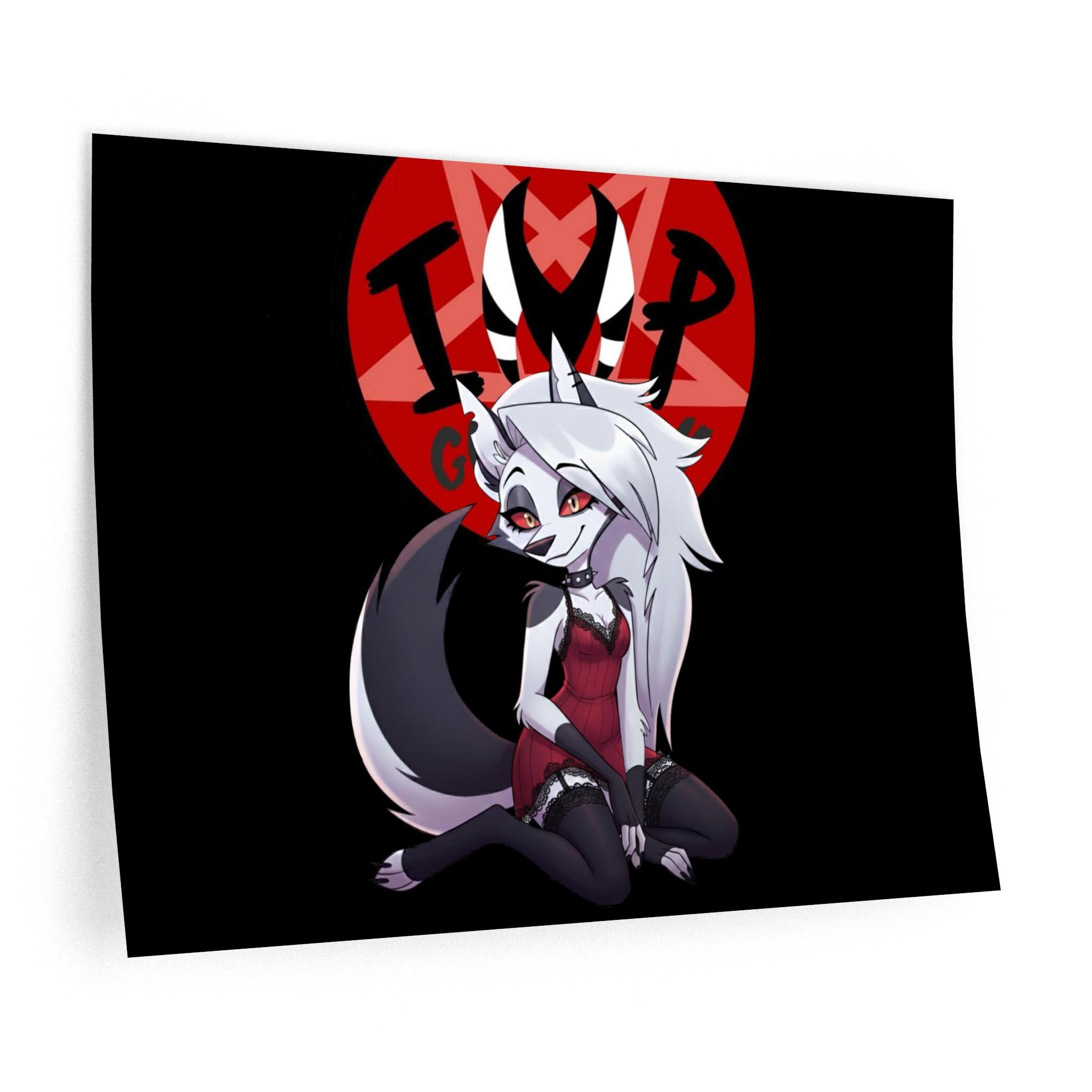 Loona Helluva Boss Hazbin Hotel Wall Decal | Animated Series Poster - Etsy