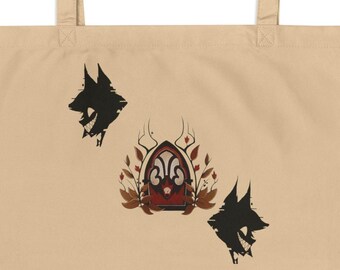Alastor Hazbin Hotel Tote | Eco-Friendly Canvas Bag