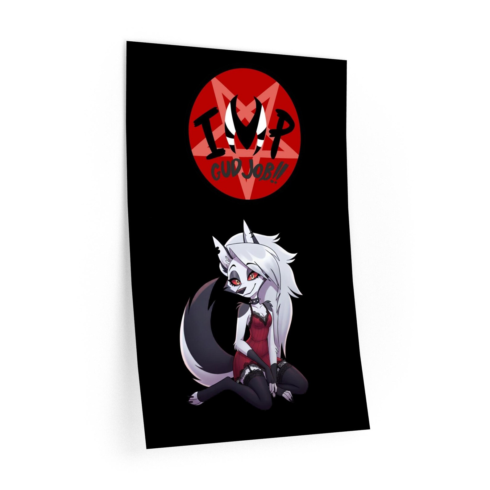 Loona Helluva Boss Hazbin Hotel Wall Decal | Animated Series Poster - Etsy