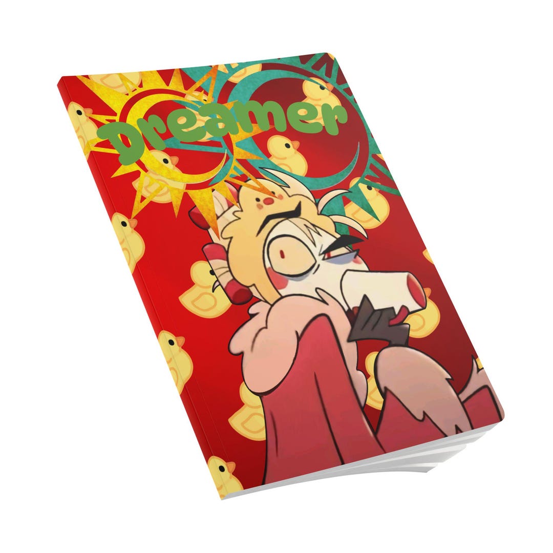 Lucifer Hazbin Hotel Personal Journal Softcover Journal | Inspirational ...