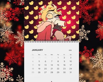 Hazbin Hotel 2026 Wall Calendars | Anime Art, Character Monthly Calendar