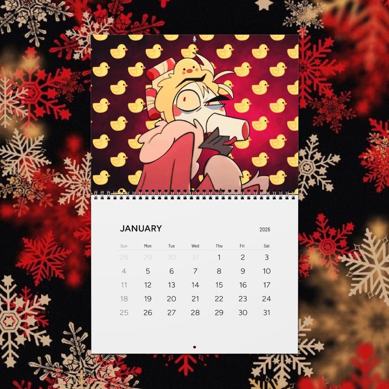 Hazbin Hotel 2026 Wall Calendar - Etsy New Zealand