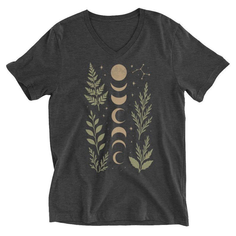 Unisex Short Sleeve V-Neck T-Shirt