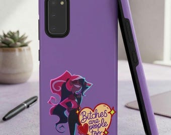 Sassy Velvette Hazbin Hotel Inspired Phone Case
