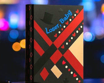 Hazbin Hotel Husk Inspired Casino Night Journal: "Loser, Baby" Poker Planner