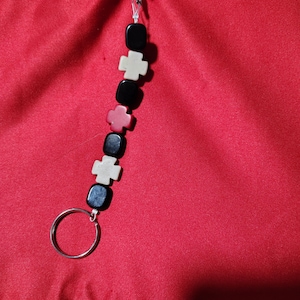Cross keychain