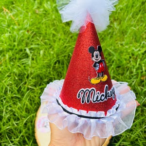 Baby Birthday Hat| Handmade Firts Birthday| Hat for Girls and Boys|Smash Cake  Party Hat|Toddler Birthday Outfit Accessory