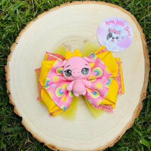 Birthday Hair Bow,Toddler Birthday Bow,Birthday Outfit Accessory,Handmade Girls Bow,Cake Smash Bow,Party Hair Clip,Gift for Birthday Girl
