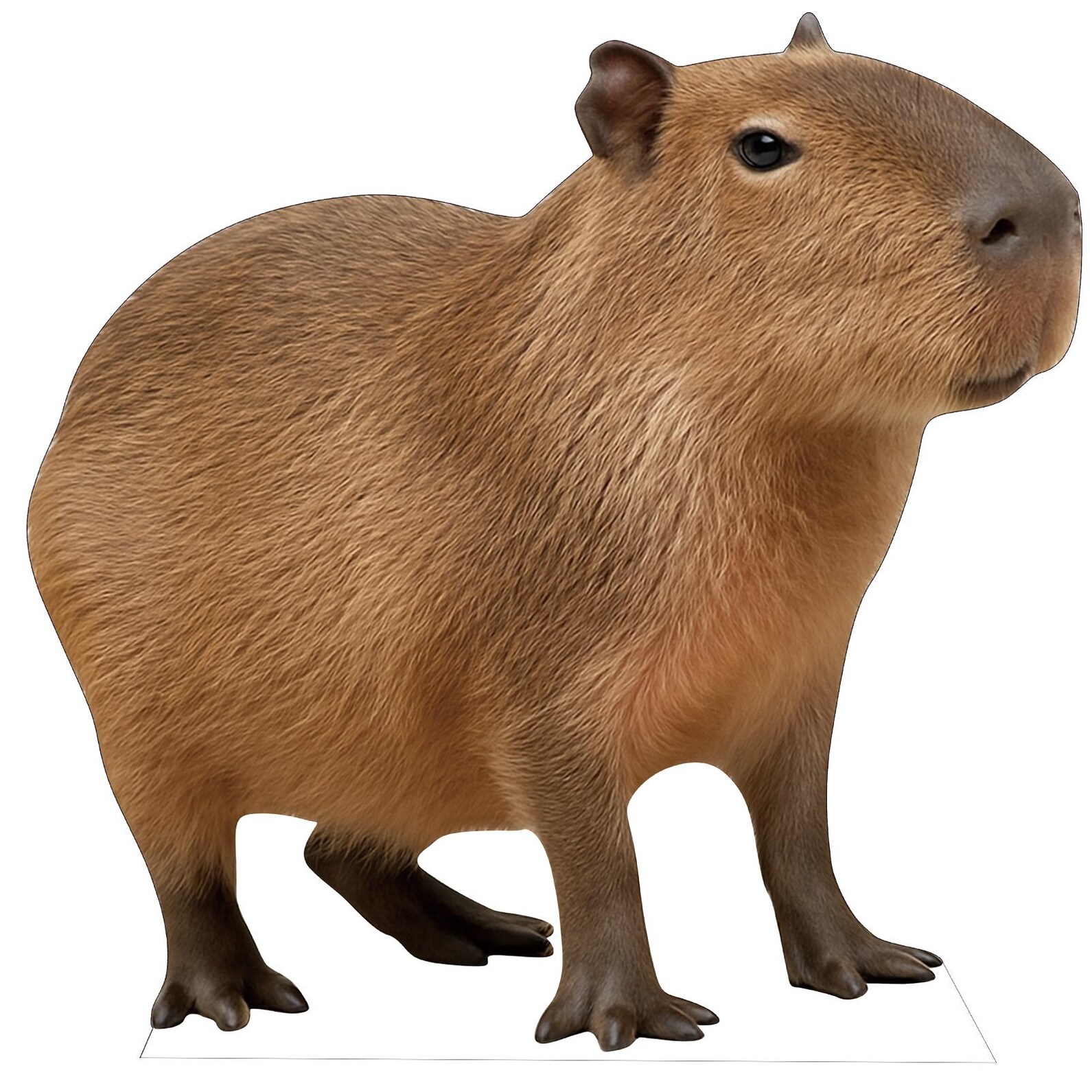 Realistic Capybara Cardboard Cutout, Life Size Capybara Standee, Zoo ...