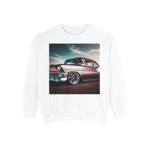 Vintage Car Graphic Sweatshirt, Retro Auto Apparel, Gift for Car Lovers, [...]