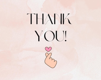 Obrigado PNG, Design de camiseta personalizável (Download digital)