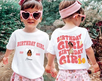 Disney Moana Birthday Shirt, Family Birthday Matching Tee, Moana Birthday Girl Shirt, Disney Moana Sweatshirt, WDW Birthday Trip Sweater