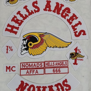 hells angels motorcycle club ハードカバー 49 Hells Angels Support 81 aufkleber Wings 2x (21cm) | eBay