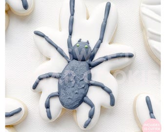 Spider Cookie Cutter STL File, 3D Printable, Instant Digital Download