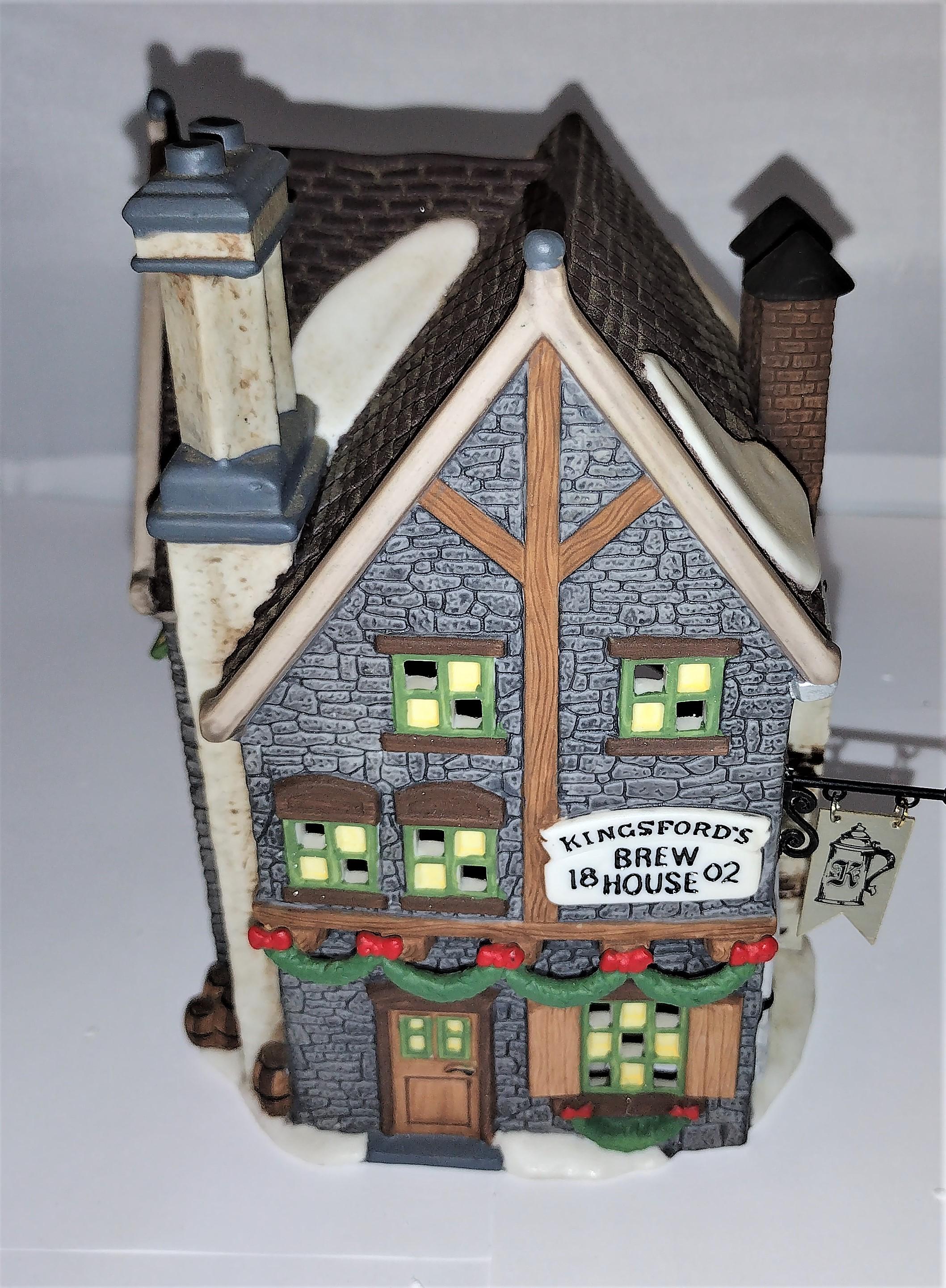 KINGSFORD'S BREW HOUSE 18 置物 Department 56 Dickens Village Series Kingsford's Brew House . for