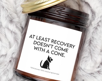 Get Well Soon Gift Funny Post Surgery Gift Box For Her Heal Quick Gift Box Speedy Recovery Gift At Least You Don't Have to Wear A Cone