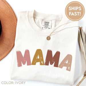 Mama t-shirt, Cute Mom shirt, Mother&#39;s Day Gift, Mommy Shirt, New Mom Gift, Gift for Mother, Mama Shirt, Gift for Grandma, Mom D156
