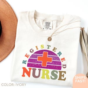 Registered Nurse Shirt for Women, RN TShirt for Registered Nurse, Nursing T-Shirt for Nurse, Gift for Registered Nurse, RN Graduation C178