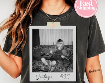 Personalized 30th Birthday Shirt, Custom Photo Year Vintage 1995 Comfort Colors Shirt, Custom Year Birthday Shirt 30th 40th Birthday Gift V9
